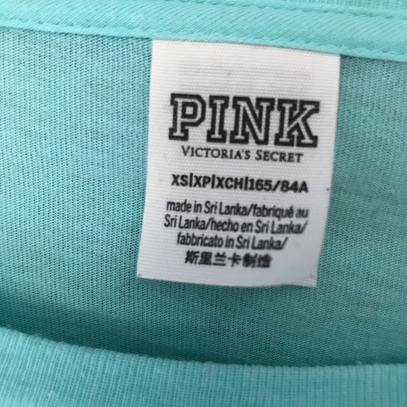 Pink Victoria’s Secret - Three quarter length tee - Picture 3 of 3